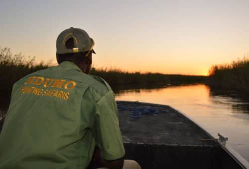 hunting picture-Caprivi-river-ndumo-safaris